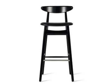 TEO - High beech stool with integrated cushion by Vincent Sheppard - view 2
